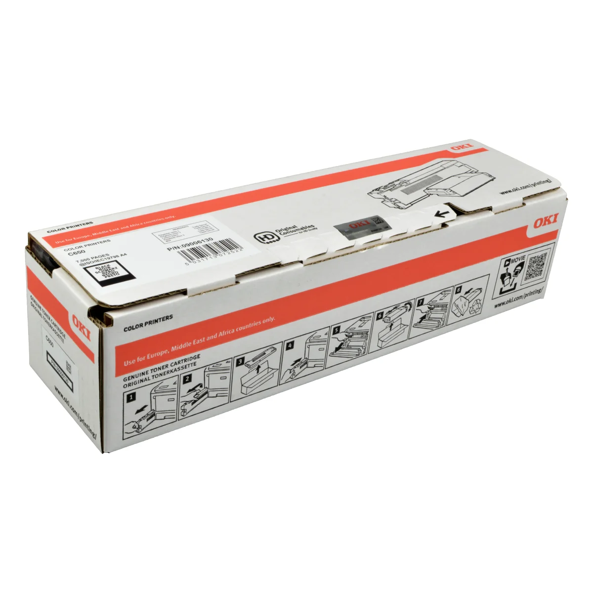 Oki Toner 09006130 schwarz