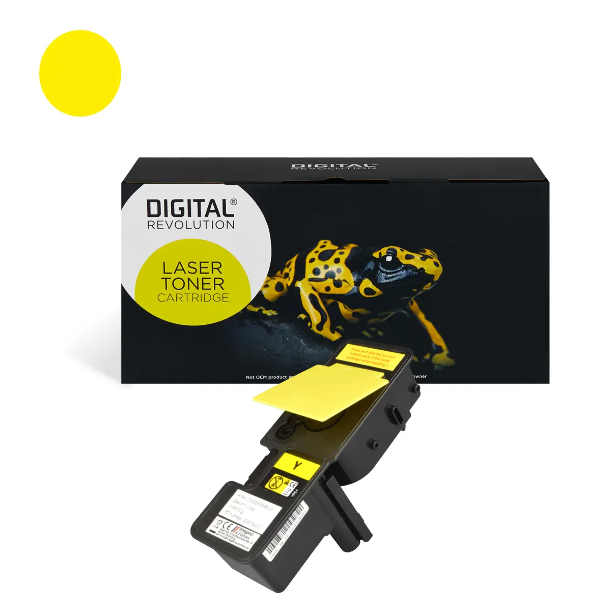 Alternativ-Toner Kyocera TK-5480Y Gelb – Digital Revolution