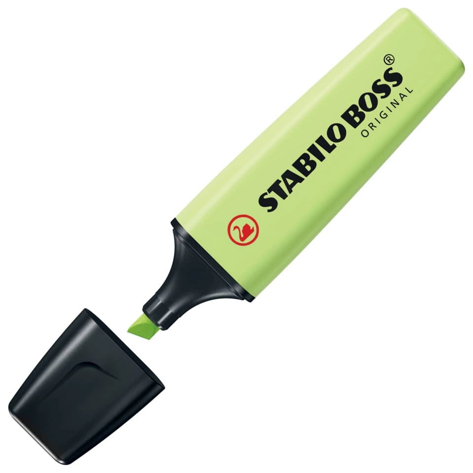 Stabilo Textmarker - BOSS ORIGINAL Pastel - Einzelstift - Prise von Limette