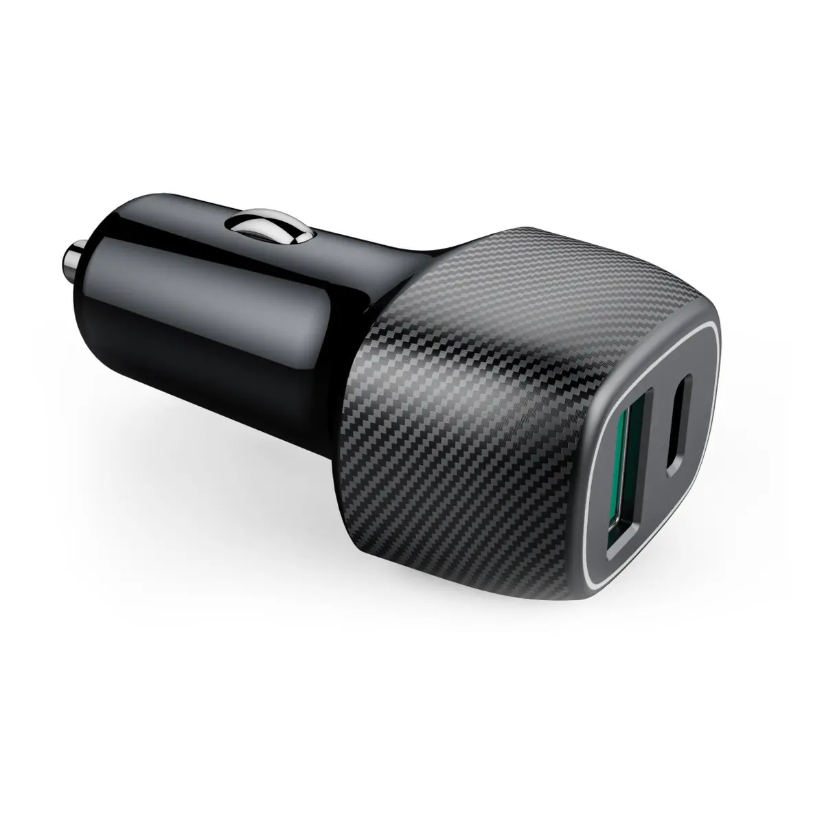 Fontastic Kfz-Ladeadapter USB Fast Charge 3.0 + Typ-C PD 36W