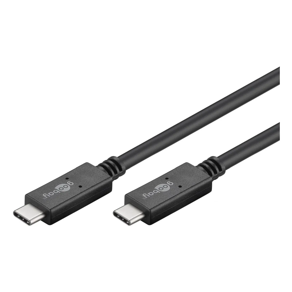 Goobay USB-C™ Kabel USB 3.2 Generation 2x2, 5A, schwarz