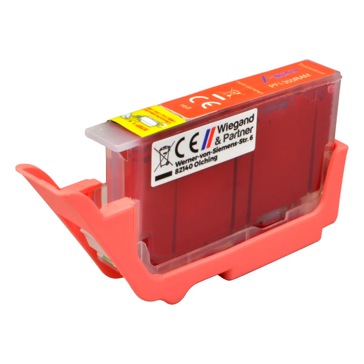 Canon PFI-300R- alternative Patrone 'rot' 14,4 ml - Digital Revolution Canon PFI-300R- alternative Patrone 'rot' 14,4 ml - Digital Revolution