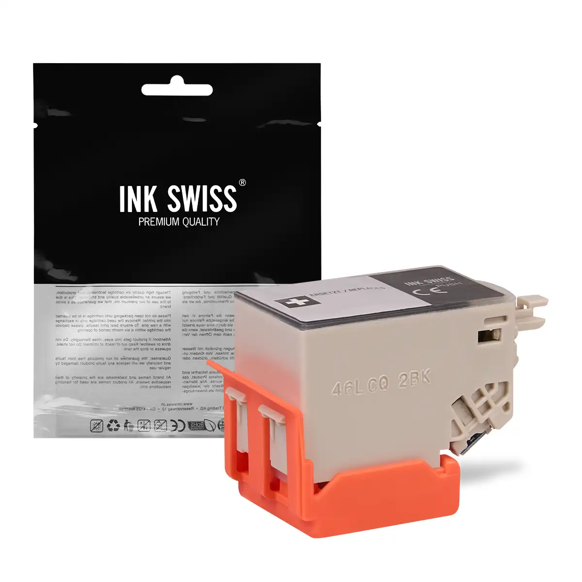 Epson 202 - alternative Patrone 'schwarz' 22 ml - InkSwiss